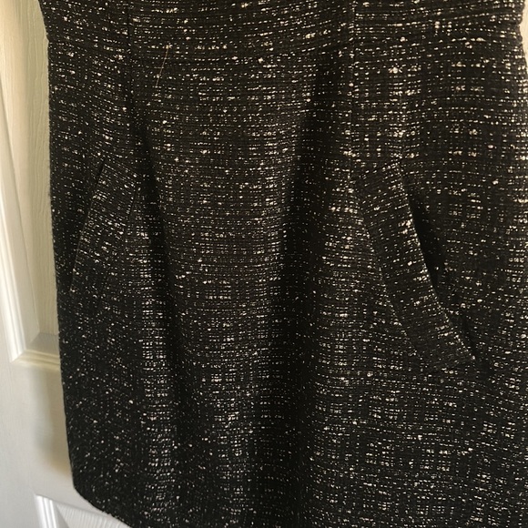 Banana Republic Black Tweed Dress with Gold accent - Picture 4 of 4